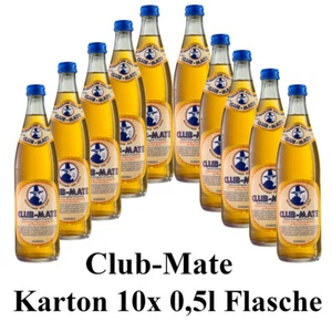 Club-mate das Original 10 Flaschen je 0,5l inkl. Mehrweg Pfand - Bild 1 von 1