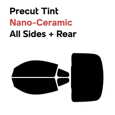 Película de ventana precortada automotriz nano tinte cerámico para Nissan 350Z 2003-2008 cupé Foto 1 de 4