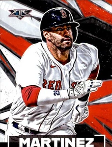 2021 Topps Fire #97 J.D. Martinez - Picture 1 of 2