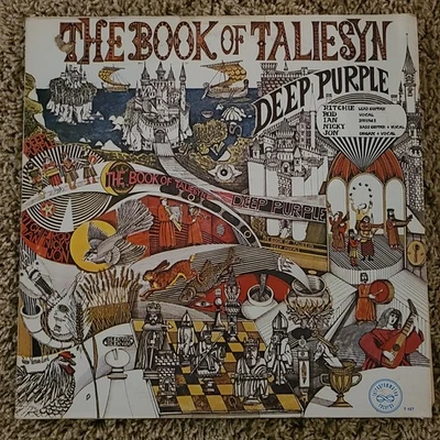 DEEP PURPLE - The Book of Taliesyn 1968 Vinyl LP Record Tetragrammaton T-107 - Image 1 of 4