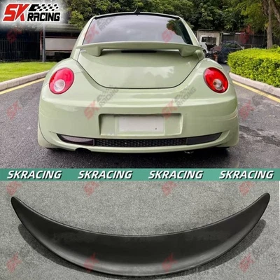 For Volkswagen Beetle GL GLS 98+ Unpainted/Carbon Fiber Rear Trunk Spoiler Wing - Image 1 of 4