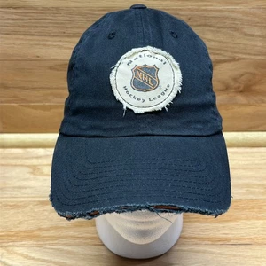 NHL Distressed Patch Hat American Needle Adjustable Strapback Hockey Cap - Picture 1 of 9