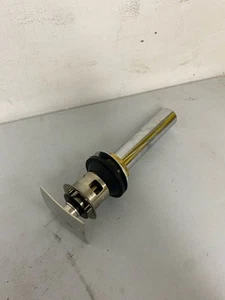 Delta 72175-PN Conjunto de drenaje emergente push cuadrado con desbordamiento - Níquel pulido - Imagen 1 de 2