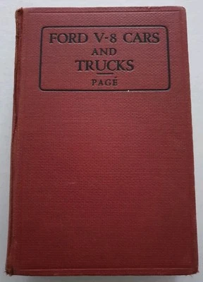 FORD V8 CAR & TRUCK REPAIR /  CONSTRUCTION MANUAL USA 1937 Tudor Coupe Pick Up - image 1 of 4