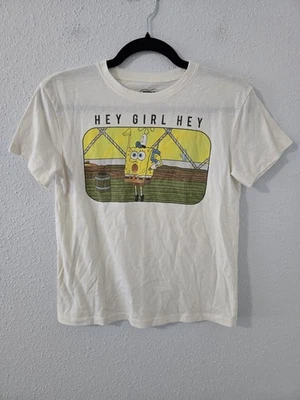 Camiseta Bob Esponja Pantalones Cuadrados "Hey Girl Hey" Talla Pequeña Nickelodeon Foto 1 de 3