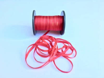 Borde de cinta de bordado de seda 1/8" 4 mm elige el color de la lista - 3 yardas Foto 1 de 4