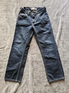 Levi's Youth 505 Regular Jeans Größe 10 Reg Dark Wash 25x25 TOP Zustand - Bild 1 von 13