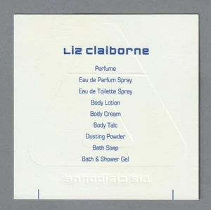 Carte publique - Werbekarte - Liz Claiborne - Bild 1 von 1