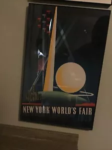 Póster de reproducción enmarcada de la Feria Mundial de Nueva York 1939 11x17 arte mural - Imagen 1 de 2