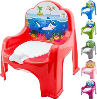New Baby Potty Toilet Training Seat Chair Toddler Animals Children Trainer • 5.95£