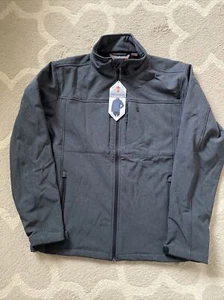 Free Country Super Softshell Jacket - Onyx Heather Men’s Size Small New - Picture 1 of 2