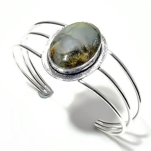 VALENTINO Bracciale Bracciale Bracciale Gemma Labradorite Argento Sterling 925 Regolabile