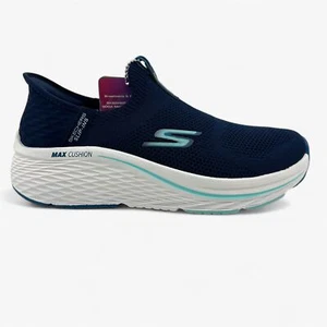 Skechers Max Cushioning Elite 2.0 Eternal Navy Blue Womens Athletic Sneaker - Picture 1 of 6