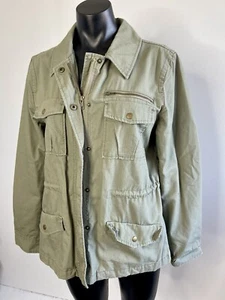 COLORADO 100% Cotton Jacket Pockets Zip Up Green Size 12 - Picture 1 of 11