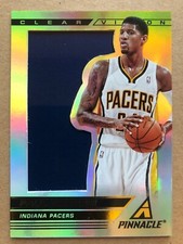 2013-14 Panini Pinnacle Clear Vision Insert #3 Paul George Basketball Card