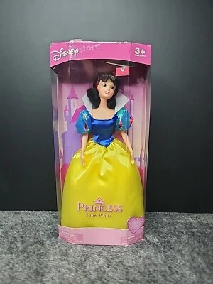 Disney Store Princesa Blancanieves Muñeca Con Cepillo de Estilo Zapatillas Moda  Foto 1 de 4