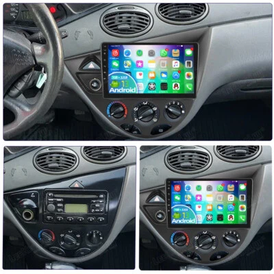 Für Ford Focus 1998-2005 Autoradio 32GB Android 13.0 GPS Navi WIFI Bluetooth RDS - Bild 1 von 4