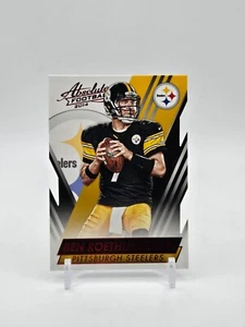 Ben Roethlisberger DIE-CUT "Red Spectrum" 2014 Panini Absolute #37 Steelers (SP) - Picture 1 of 2