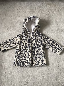 baby leopard print coat