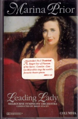 MARINA PRIOR Leading Lady  - Cassette - Tape   SirH70 - Image 1 of 2