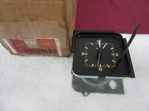 NOS 1982 1983 1984 Chevrolet Citation in-Dash Standard Quartz Clock 14039683 dp  - Picture 1 of 9