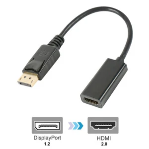 Orbsmart DisplayPort 1.2a auf HDMI 2.0 Adapter - 4K@60Hz UHD / Kabel / Stecker - Bild 1 von 1