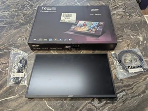 Acer PM161Q B 16" FHD 1920x1080 60Hz 4ms Portable LCD IPS Monitor - Picture 1 of 10