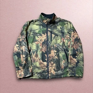 Highland Timber Fleece Mens 2XL Camo Full Zip Jacket Outdoors Hunting Hiking - Picture 1 of 5