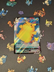 Cartas Pokémon Surfing Pikachu VMAX 009/025 Arte Completo Celebraciones - (Nuevo) - Imagen 1 de 6