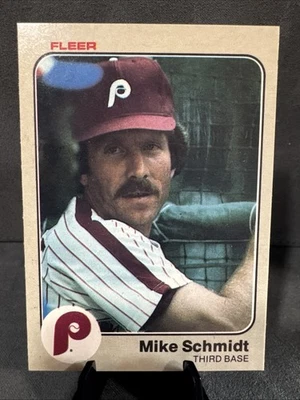 1983 Fleer Baseball Mike Schmidt #173 Philadelphia Phillies HOF - Image 1 of 4