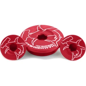 Hammerhead Designs Engine Plug Kit - Red, 2 Crank Case 1 Head 32-0101-00-10-CL77 - Picture 1 of 1