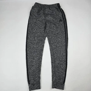 Adidas Grey Sweatpants with Stripes Down Side And Logo On Front - Picture 1 of 6