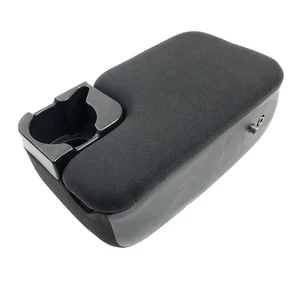 1998-2004 Ranger B-Series Center Console Armrest Cup Holder BLACK OEM 2-Bolt - Picture 1 of 7