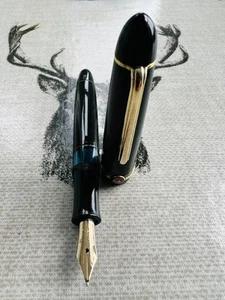 Geha 780 Piston Fill German fountain pen, 14k Semi-Flex nib, 1950s, Outstanding! - Picture 1 of 15