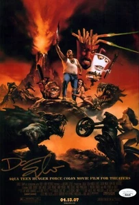 Dana Snyder Aqua Teen Hunger Force 8x12 Signed Photo JSA Certified Autograph - Picture 1 of 2