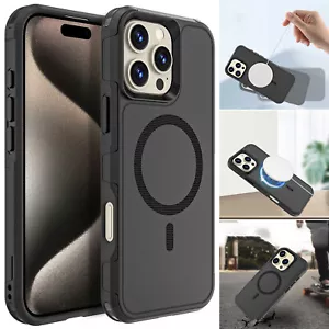 Funda resistente de protección de grado militar a prueba de golpes para iPhone 16 Pro Max 15 14 - Imagen 1 de 15