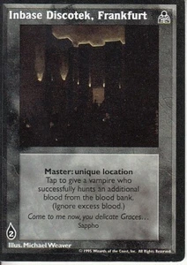 10 x Inbase Discotek, Frankfurt VTES CCG Mixed - Picture 1 of 1