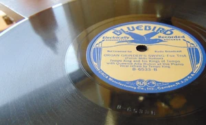 78RPM Bluebird Tempo King - Bojangles of Harlem, V+E-/ Organ Grinder's Swing, VG - Picture 1 of 5