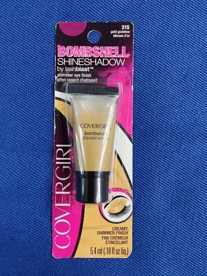 NEW COVER GIRL BOMBSHELL SHINESHADOW #315 GOLD GODDESS 0.18 OZ TRAVEL SIZE - Image 1 of 4
