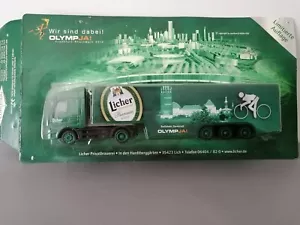 Licher OLYMPJA! Darmstadt Limitierte Auflage 2012, Mercedes Axor Aufliegerzug - Bild 1 von 5