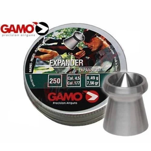 PIOMBINI PALLINI GAMO EXPANDER DIABOLO CALIBRO 4.5 mm .177 per PISTOLA CARABINA
