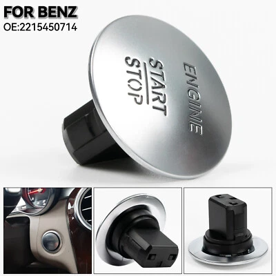 Keyless Push to Start Button Go Engine Start Stop 2215450714 For MercedesBenz🇺 - Image 1 of 4