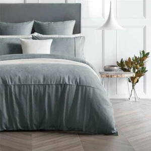 SHERIDAN COVINGTON KING QUILT COVER IN BLUESTONE BRAND NEW - Picture 1 of 1