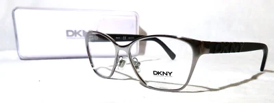 DKNY NUEVO Gafas DY5636 Plata Metal/Plástico Negro 51-14-140 Marco de Gafas Foto 1 de 4