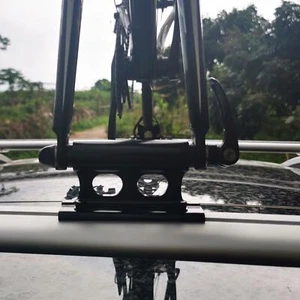 Bike Rack, Lightweight Mountain Road Bike Fork Mount Car Rack Carrier w/ Quick - Picture 1 of 7