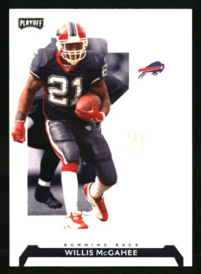 Willis McGahee 2006 Playoff NFL Playoffs #67 FOOTBALL Card - Image 1 of 2