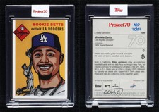 2021 Topps Project 70 Artist Proof Silver Frame /51 Mookie Betts Blake Jamieson