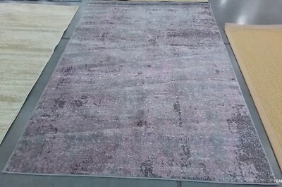 LIGHT GREY / PURPLE 5'-1" x 7'-6" Flaw in Rug Reduced Price 1172769255 ADR130M-5 - Image 1 of 4