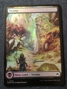 Swamp - Full Art - Foil - Spring - BLB - MTG - NM - 0270 - Picture 1 of 1