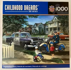 MasterPieces 1000 Teile Puzzle Childhood Dreams Neighborhood Patrol - Bild 1 von 5